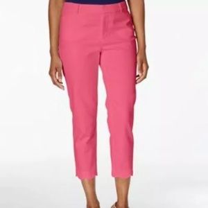 Charter Club Sz 14  Scallop Hem Pique Capri Pants